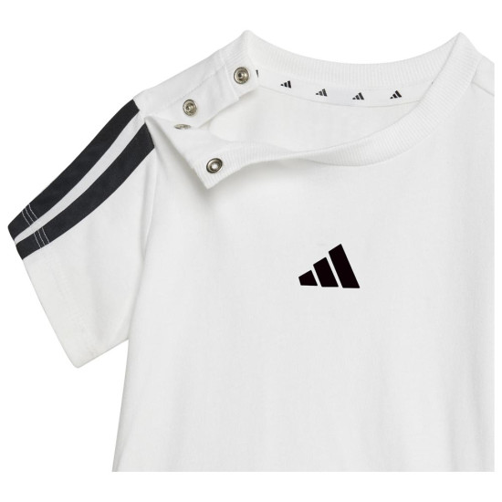 Adidas Βρεφικό σετ Sportswear Essentials 3-Stripes Tee Set
